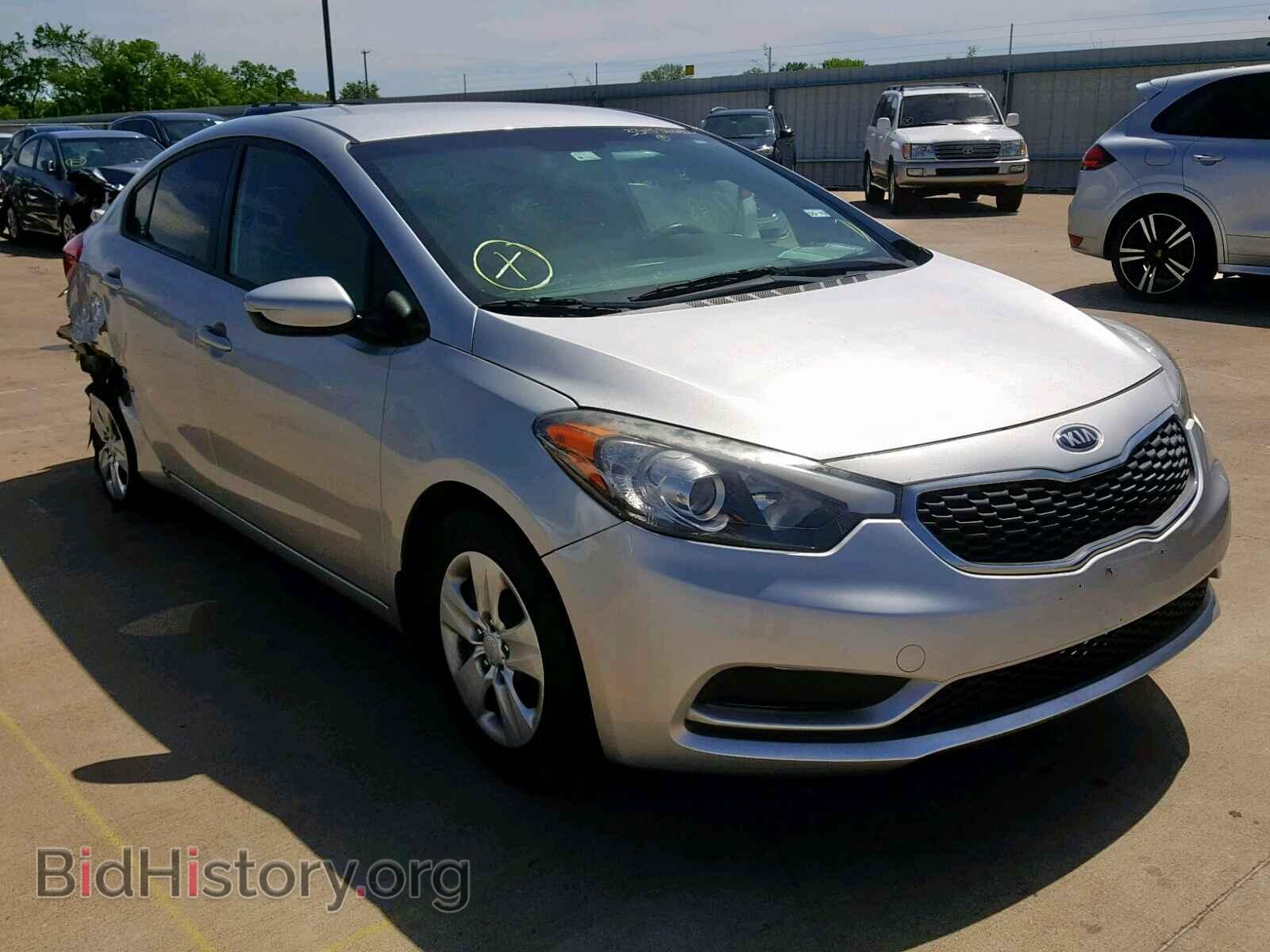 Фотография KNAFK4A62E5120016 - KIA FORTE 2014