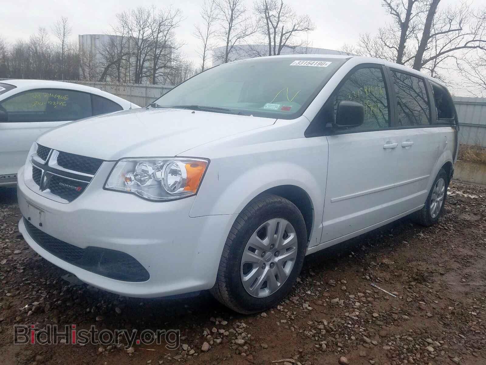 2016 DODGE CARAVAN - VIN: 2C4RDGBG6GR396689 - Фото 2
