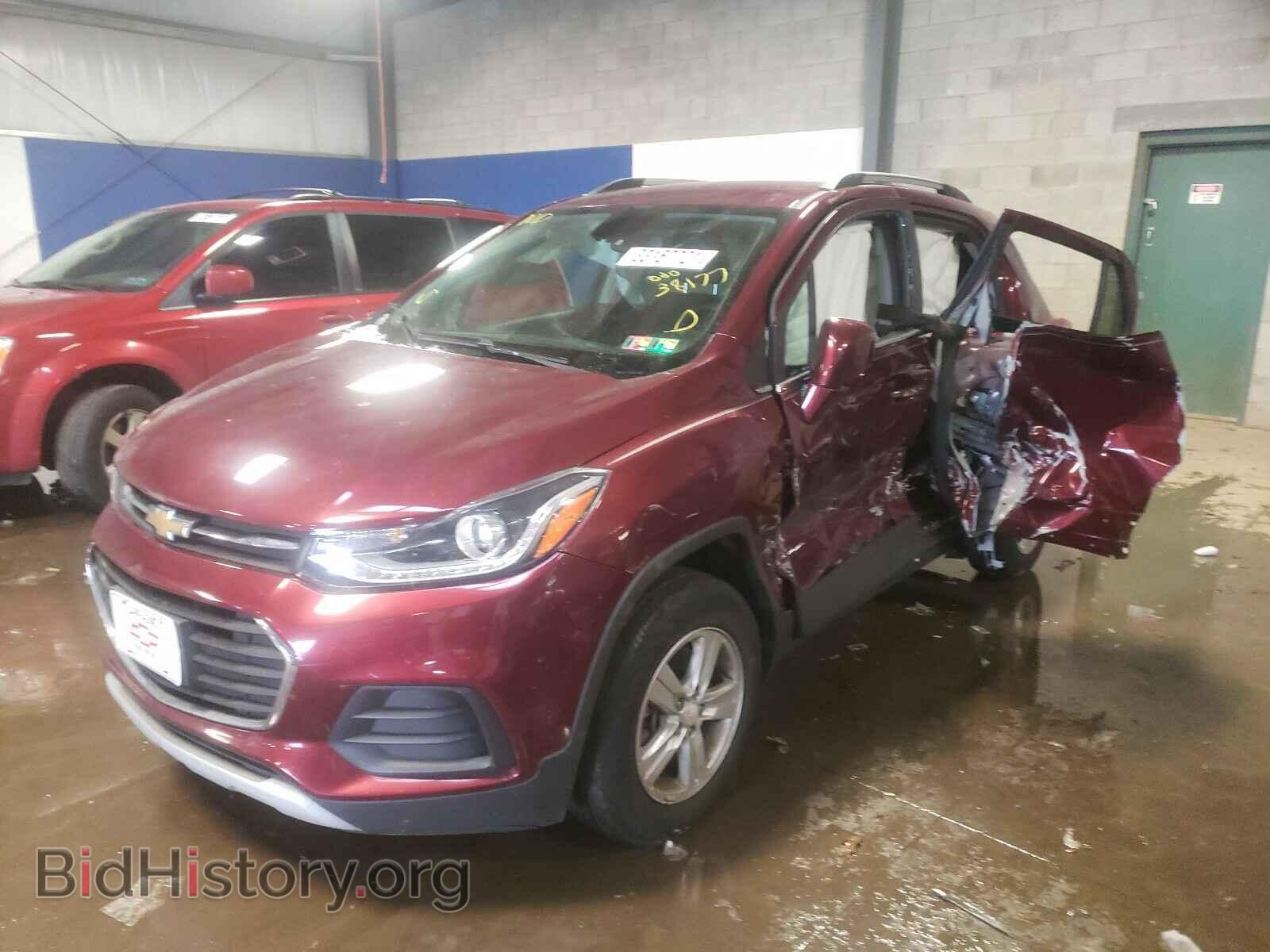 2017 CHEVROLET TRAX - VIN: 3GNCJPSB5HL225201 - Фото 2
