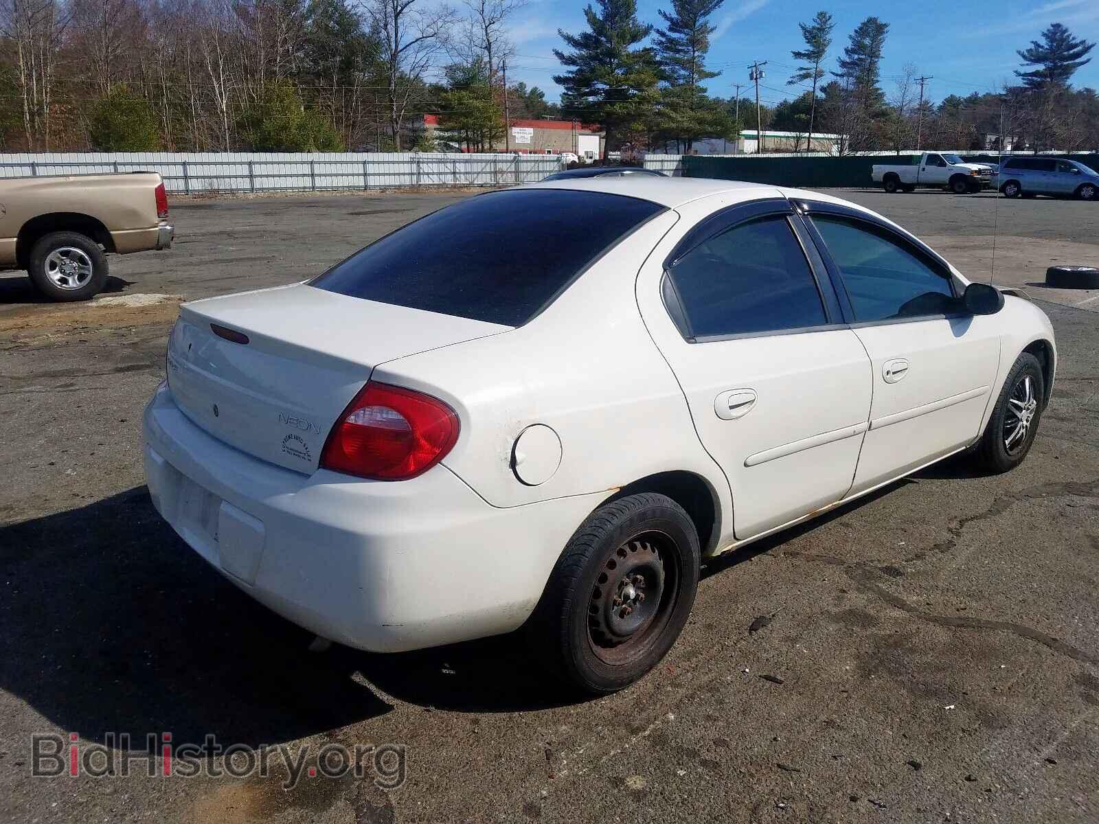 2004 DODGE NEON - VIN: 1B3ES26C84D585052 - Фото 4