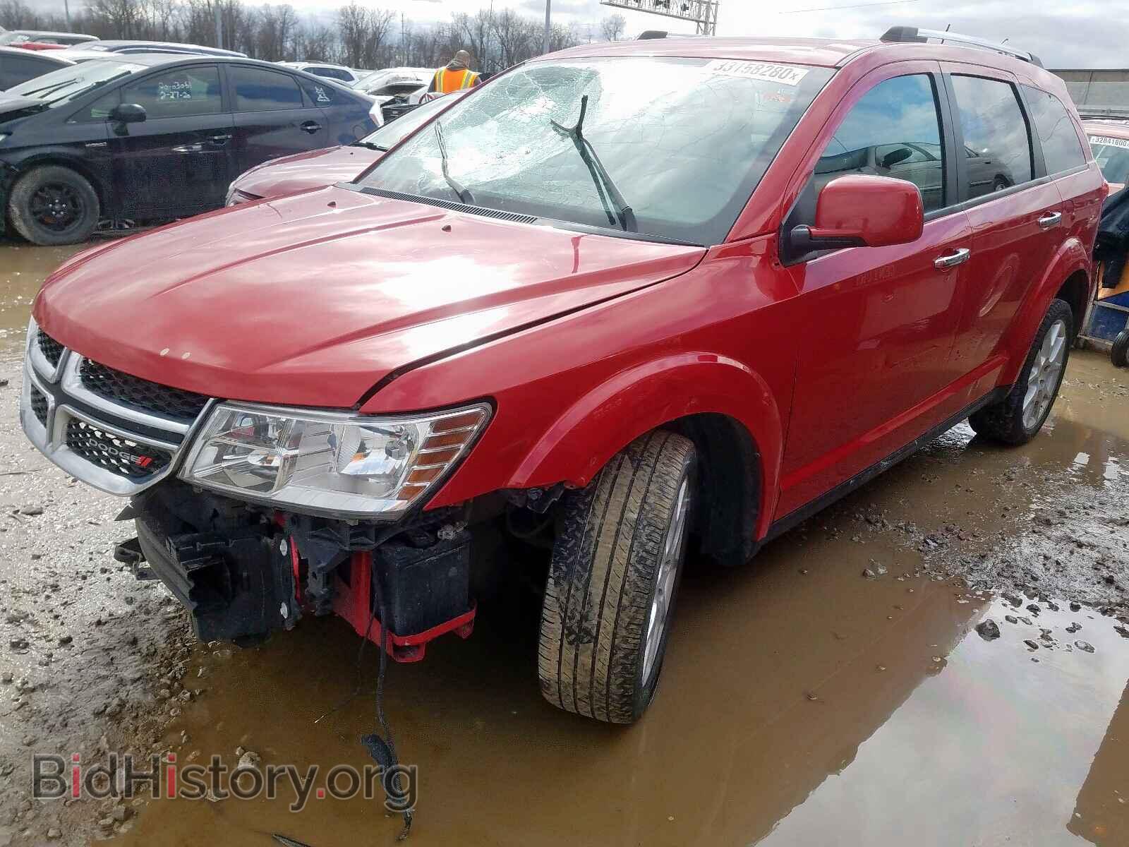 2014 DODGE JOURNEY - VIN: 3C4PDCDGXET181517 - Фото 2