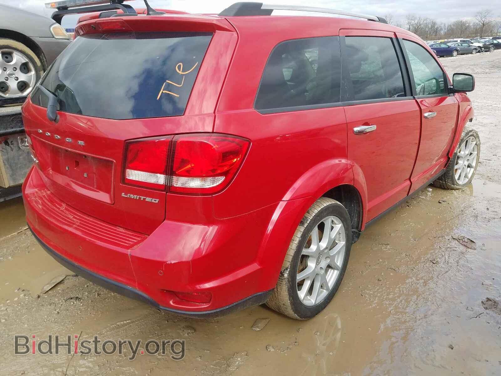 2014 DODGE JOURNEY - VIN: 3C4PDCDGXET181517 - Фото 4
