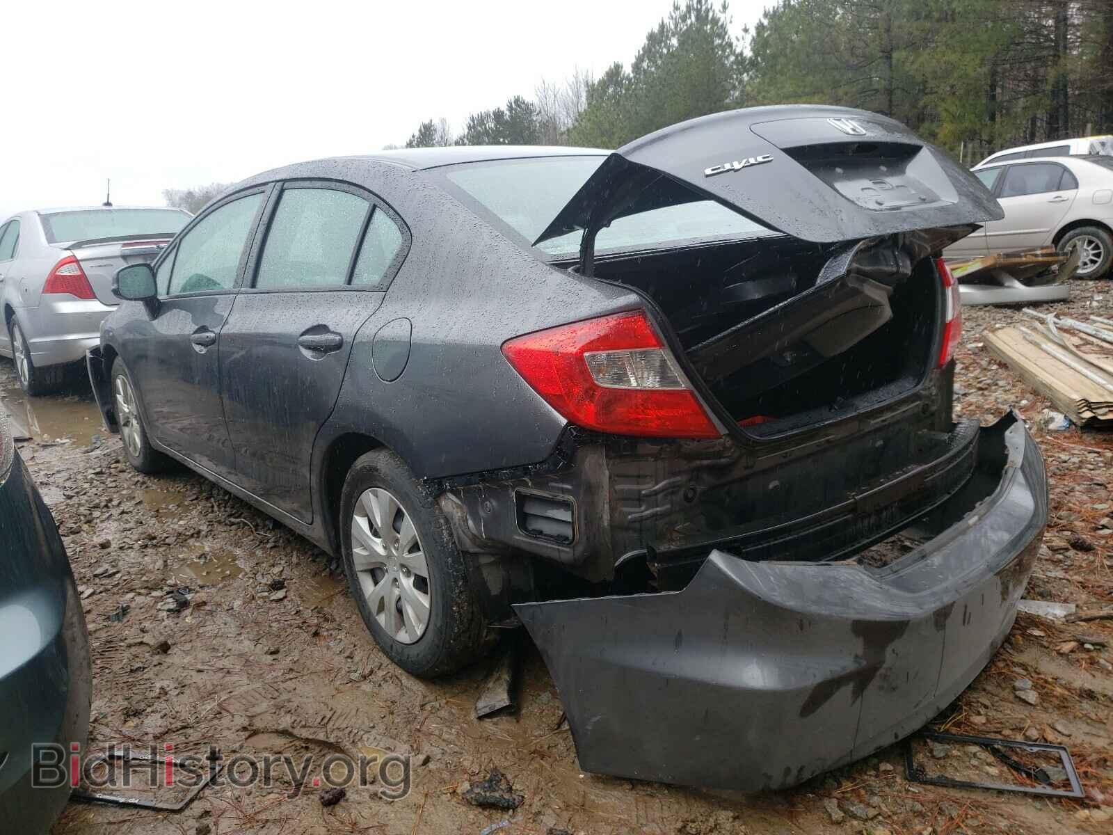 2012 HONDA CIVIC - VIN: 2HGFB2F51CH332159 - Фото 3