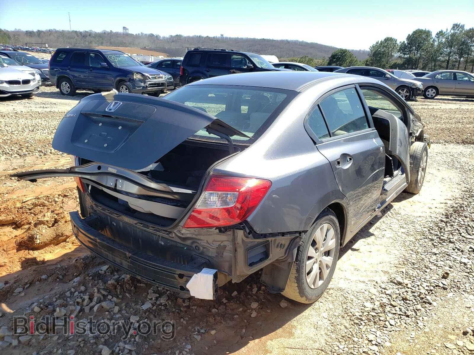 2012 HONDA CIVIC - VIN: 2HGFB2F51CH332159 - Фото 4