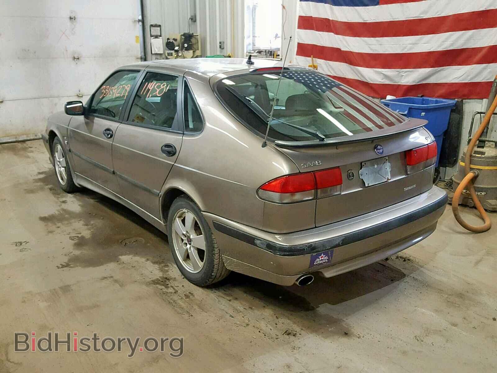 2002 SAAB 9 3 - VIN: YS3DF58K422023929 - Фото 3