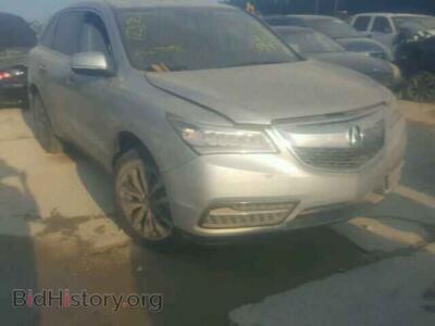 2015 Acura MDX MDX Tech, серый — VIN 5FRYD3H42FB012031, Copart