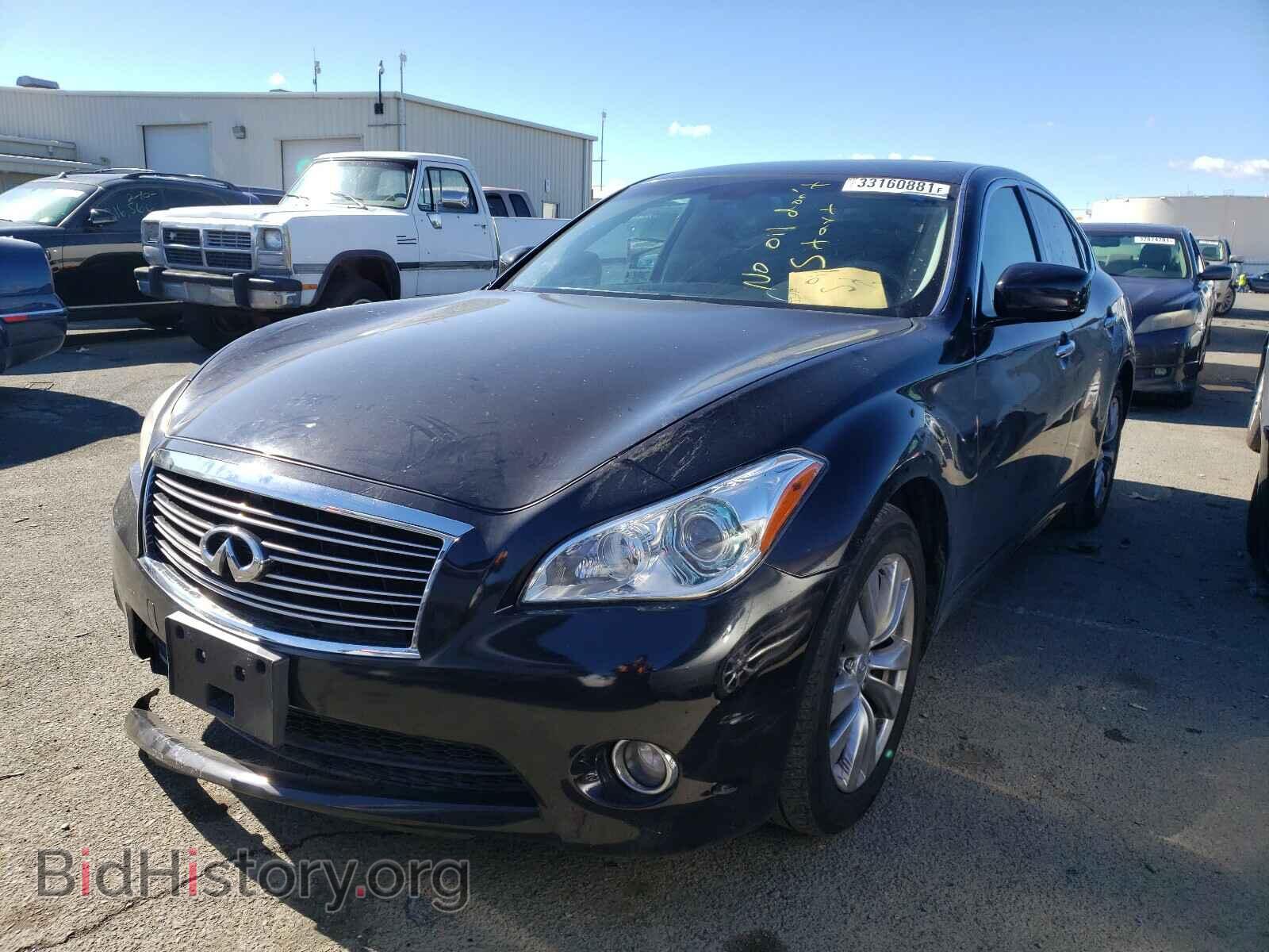 2012 INFINITI M37 - VIN: JN1BY1AP1CM334301 - Фото 2