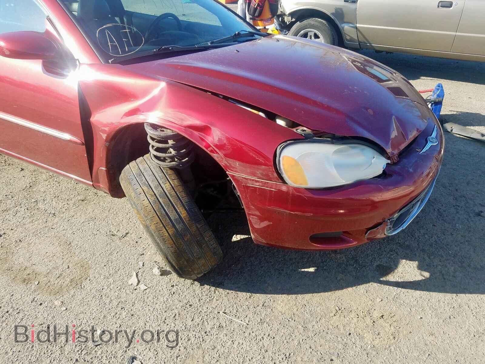 2002 CHRYSLER SEBRING - VIN: 4C3AG52H32E047273 - Фото 9