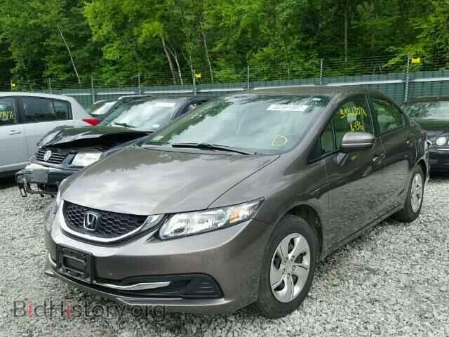 2014 HONDA CIVIC - VIN: 2HGFB2F56EH535566 - Фото 2