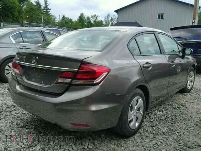 2014 HONDA CIVIC - VIN: 2HGFB2F56EH535566 - Фото 4