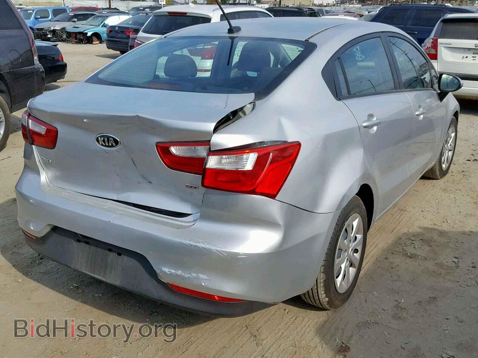 2017 KIA RIO - VIN: KNADM4A34H6006590 - Фото 4