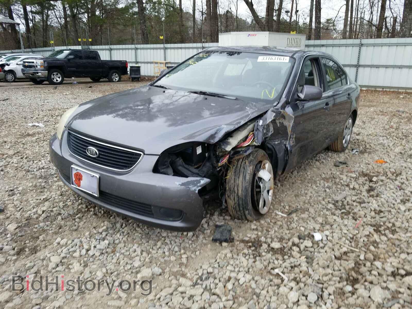2008 KIA OPTIMA - VIN: KNAGE123485207385 - Фото 2