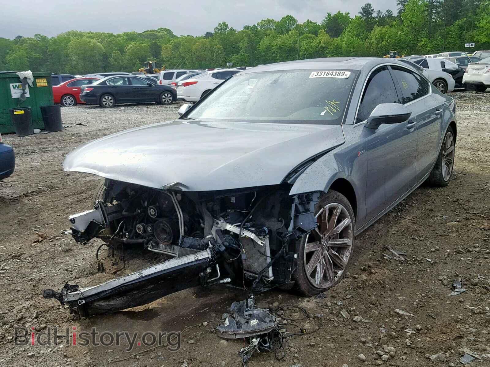 2012 AUDI A7 - VIN: WAUSGAFC4CN002608 - Фото 2