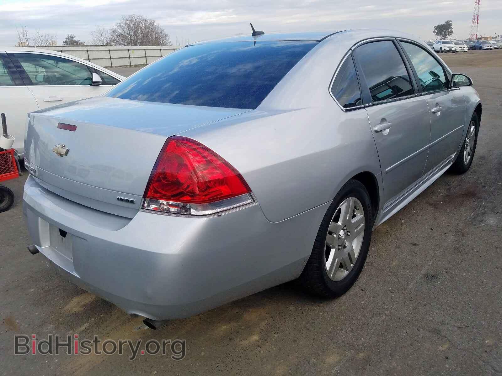 2014 CHEVROLET IMPALA - VIN: 2G1WB5E30E1101399 - Фото 4