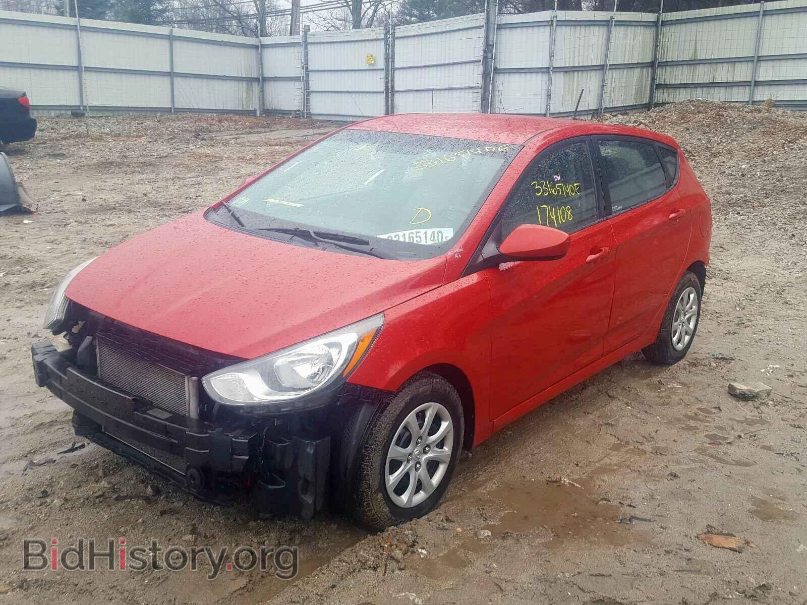 2012 HYUNDAI ACCENT - VIN: KMHCT5AE5CU007790 - Фото 2