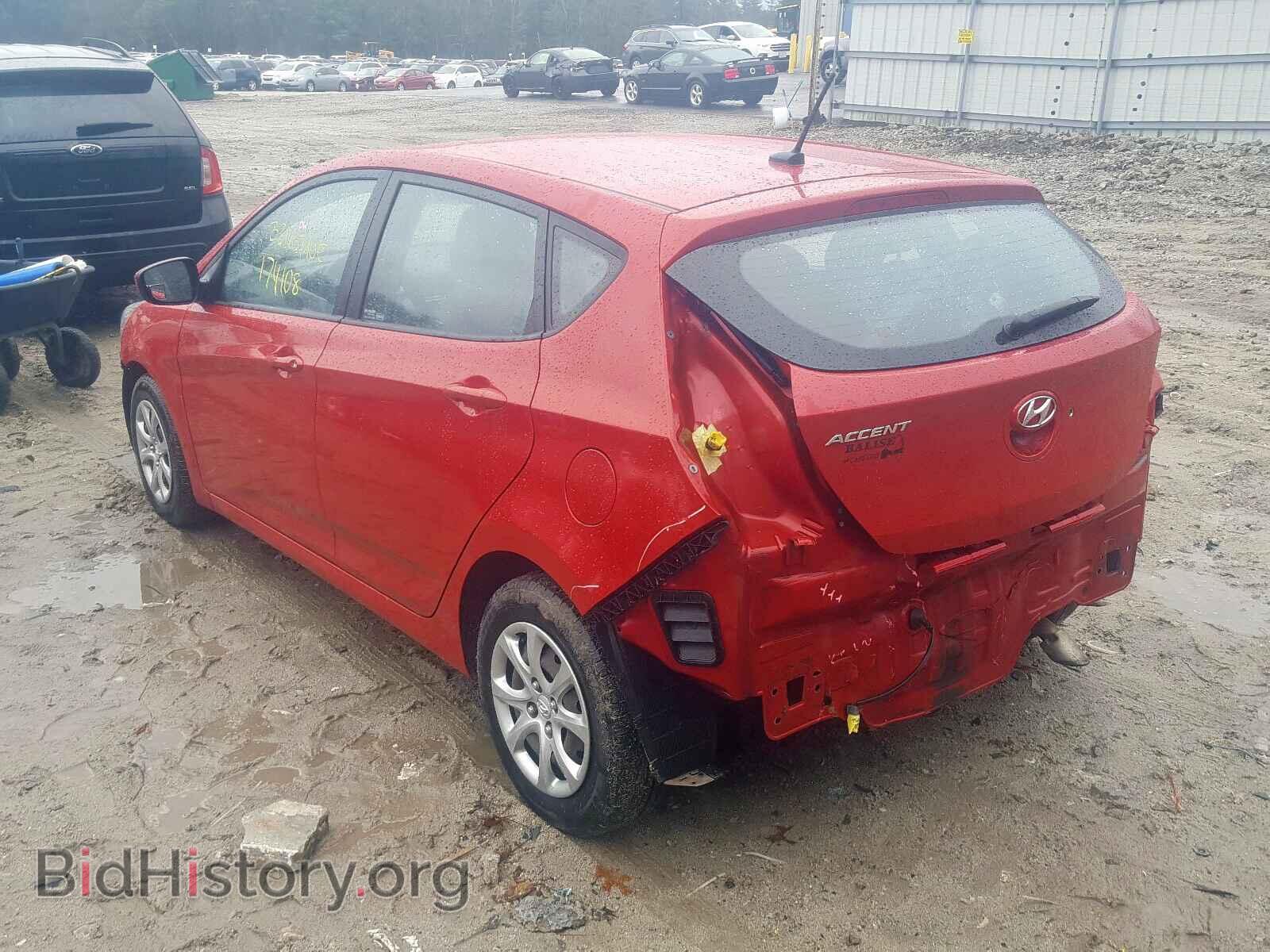 2012 HYUNDAI ACCENT - VIN: KMHCT5AE5CU007790 - Фото 3
