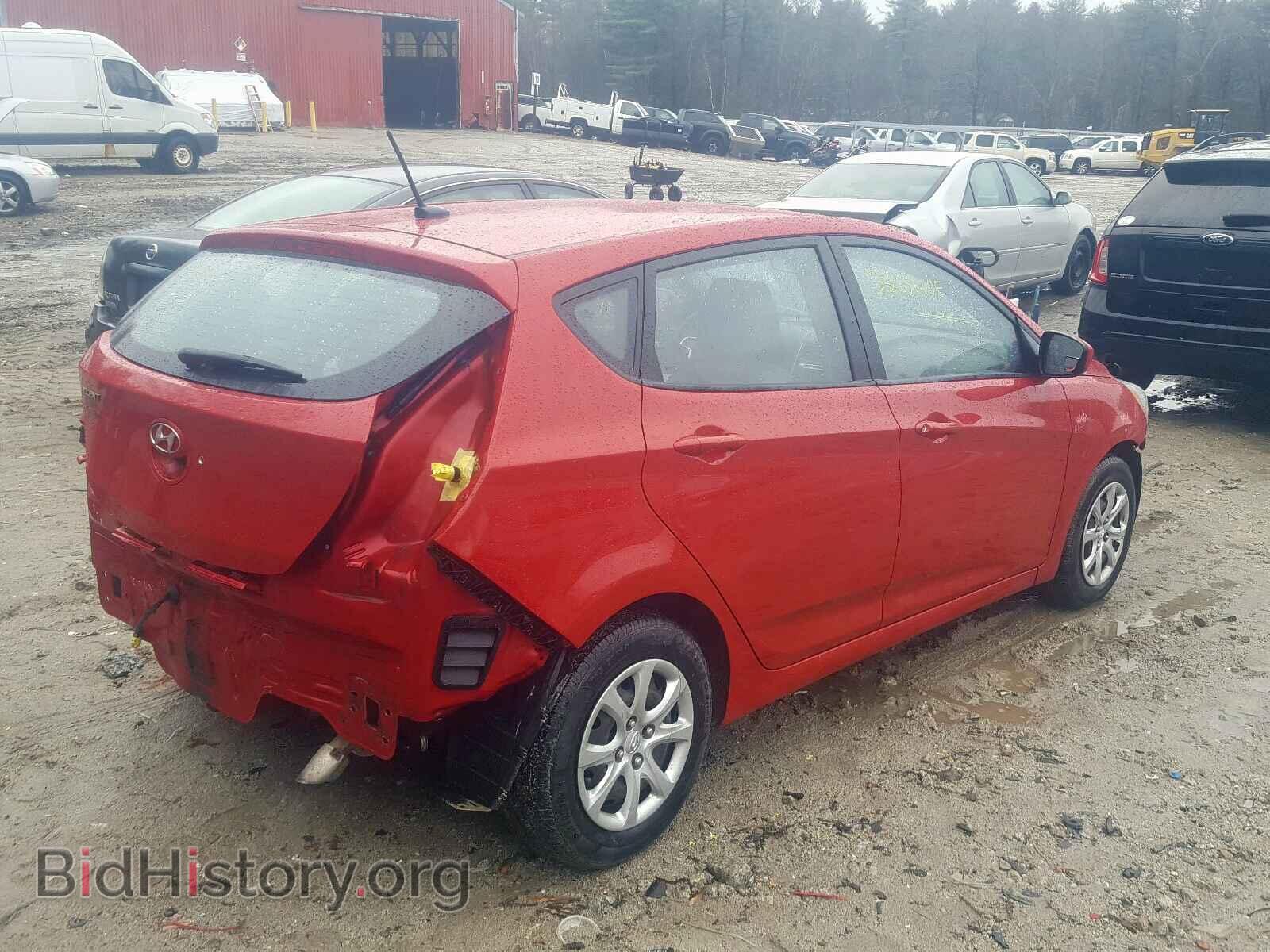2012 HYUNDAI ACCENT - VIN: KMHCT5AE5CU007790 - Фото 4