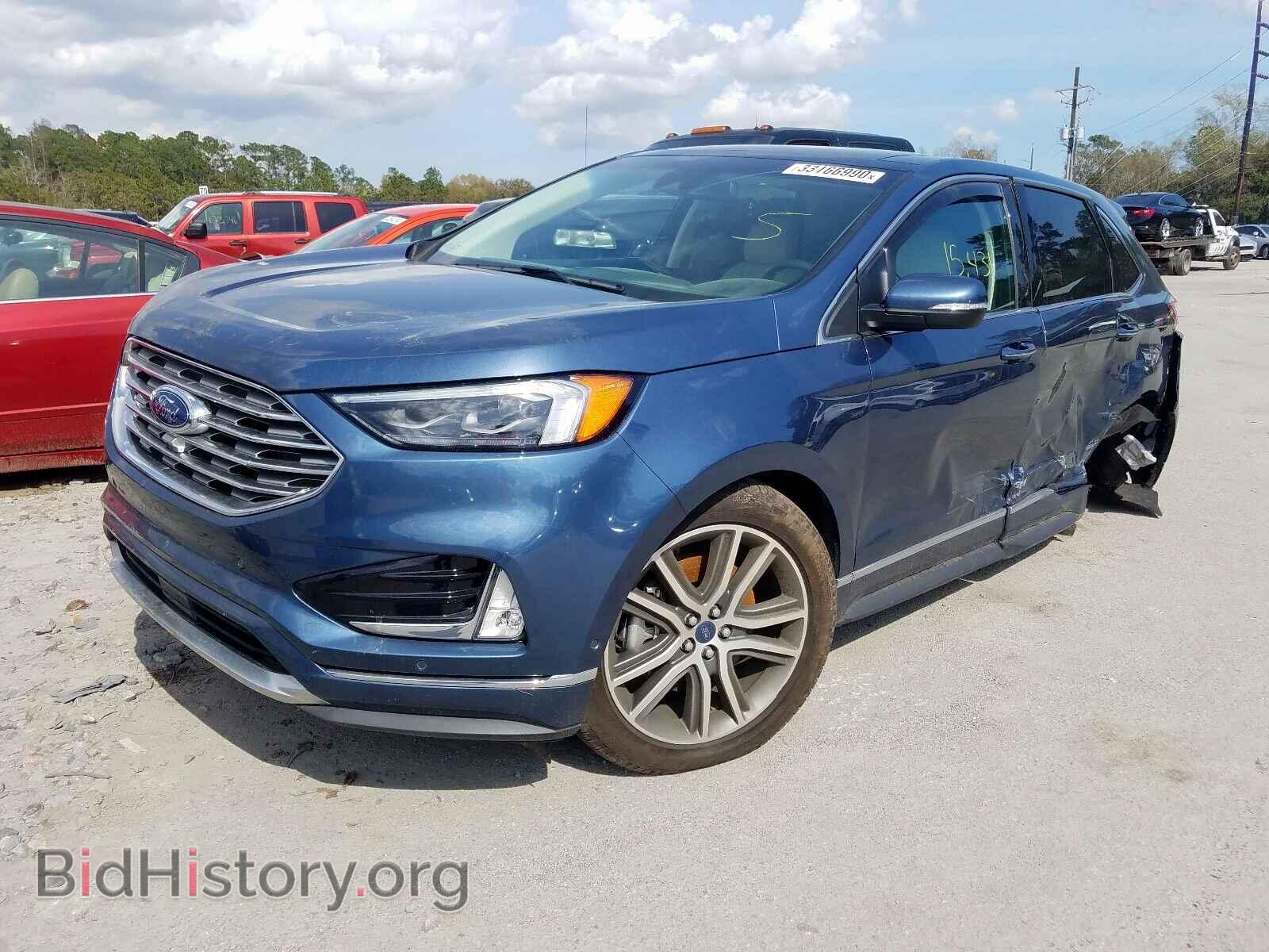 2019 FORD EDGE - VIN: 2FMPK4K96KBB59386 - Фото 2