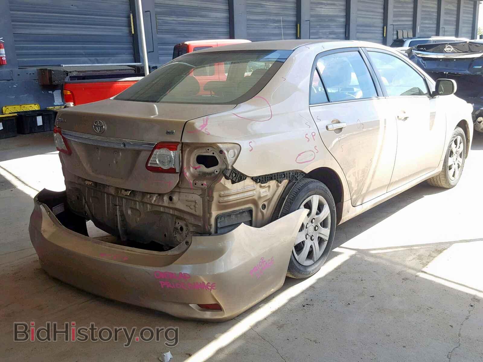 2013 TOYOTA COROLLA BA - VIN: 5YFBU4EE6DP160565 - Фото 4