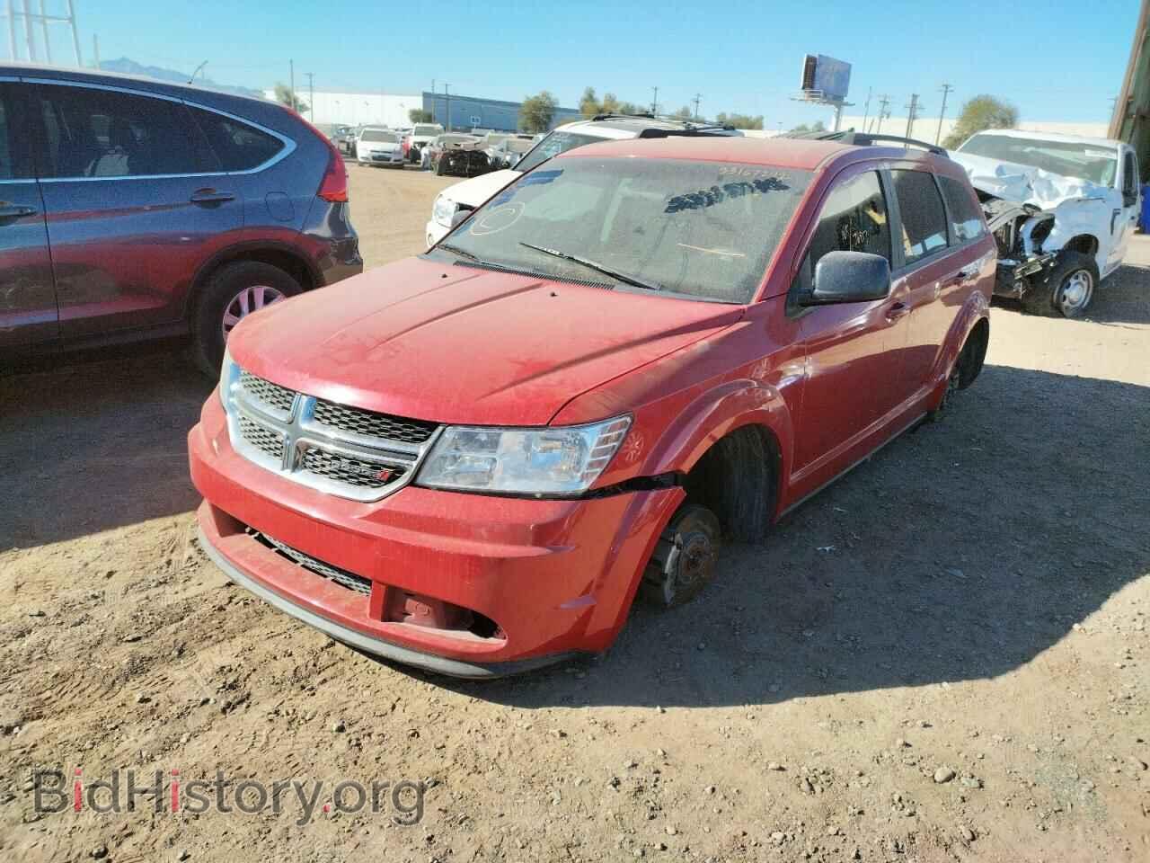 2017 DODGE JOURNEY - VIN: 3C4PDCAB5HT562219 - Фото 2