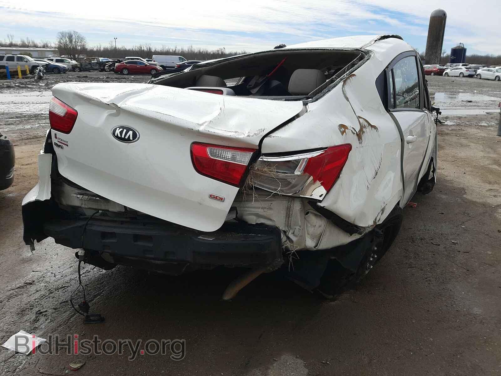 2016 KIA RIO - VIN: KNADM4A37G6539127 - Фото 4