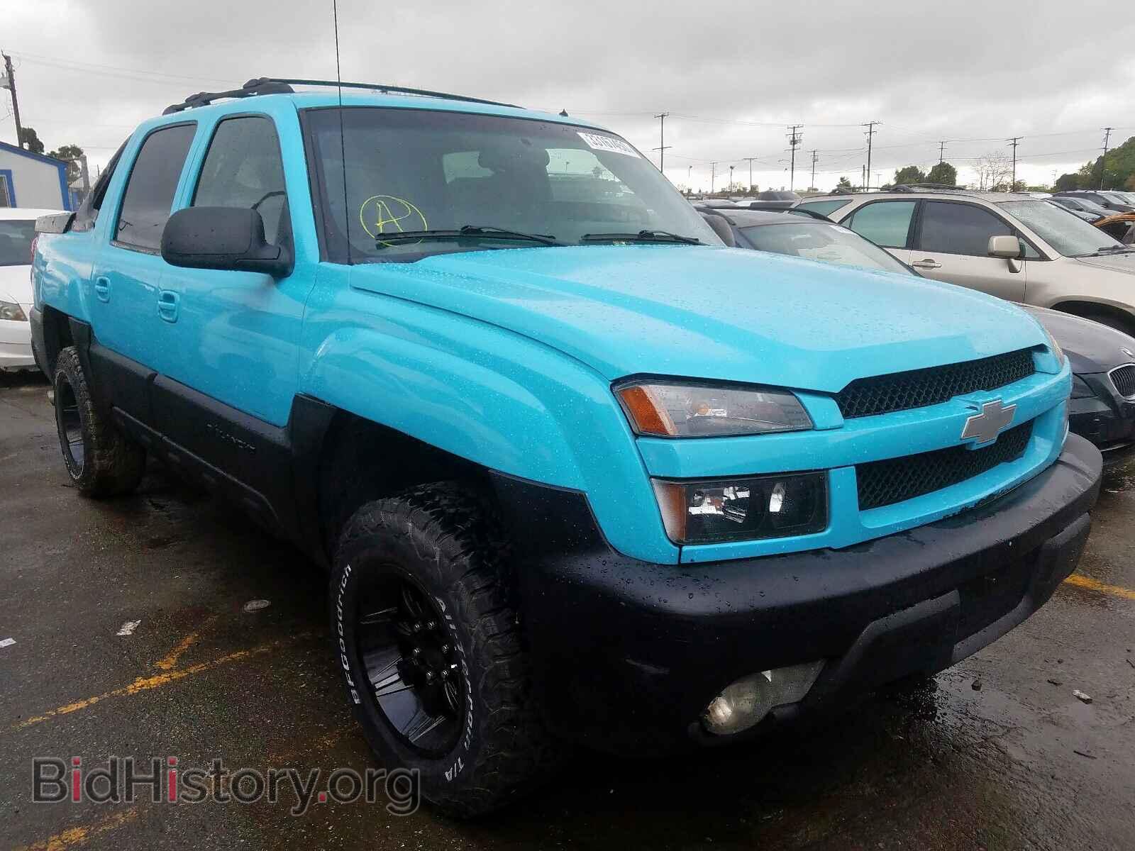 Фотография 3GNEC13TX2G120631 - CHEVROLET AVALANCHE 2002