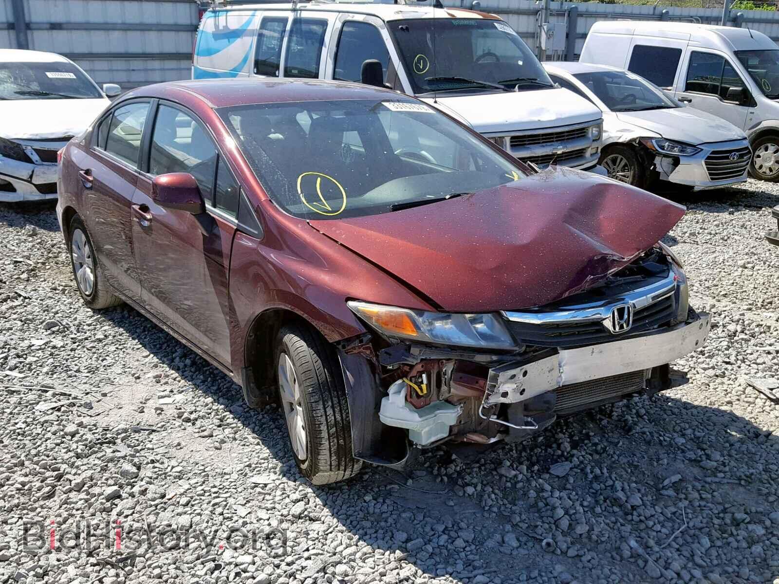 Photo 19XFB2F5XCE082575 - HONDA CIVIC LX 2012