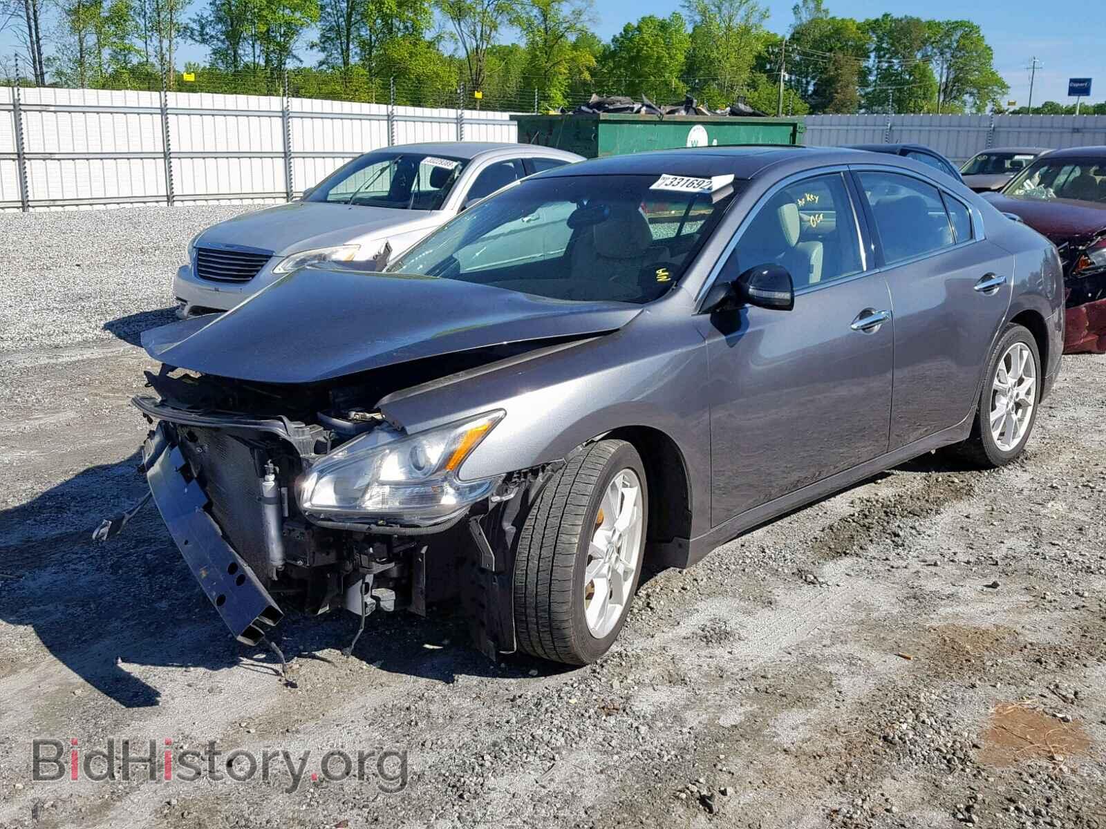 2014 NISSAN MAXIMA S - VIN: 1N4AA5AP7EC473903 - Фото 2