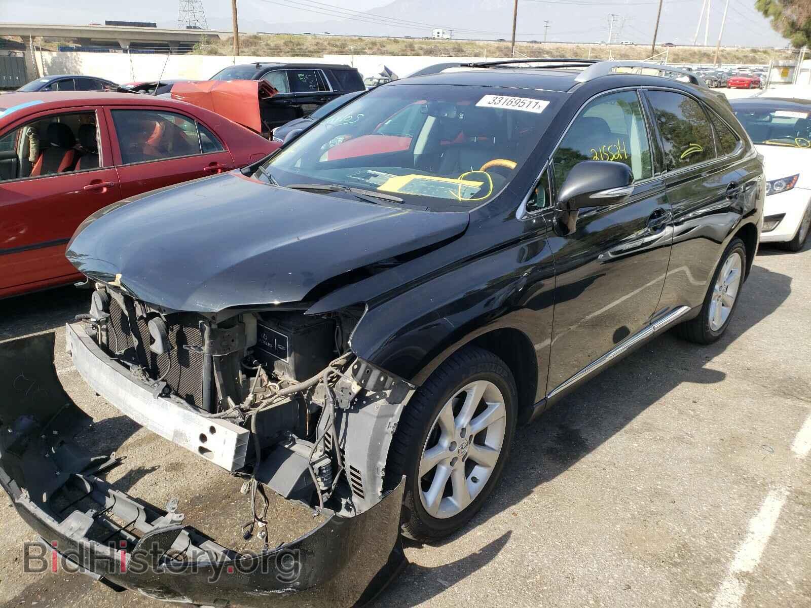 2011 LEXUS RX350 - VIN: 2T2BK1BA8BC103508 - Фото 2