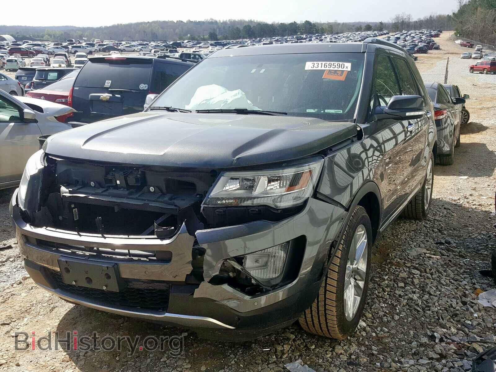 2016 FORD EXPLORER - VIN: 1FM5K8F89GGC64634 - Фото 2