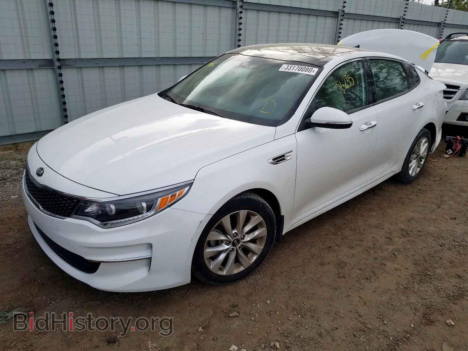 2016 KIA OPTIMA - VIN: 5XXGU4L3XGG031801 - Photo 2