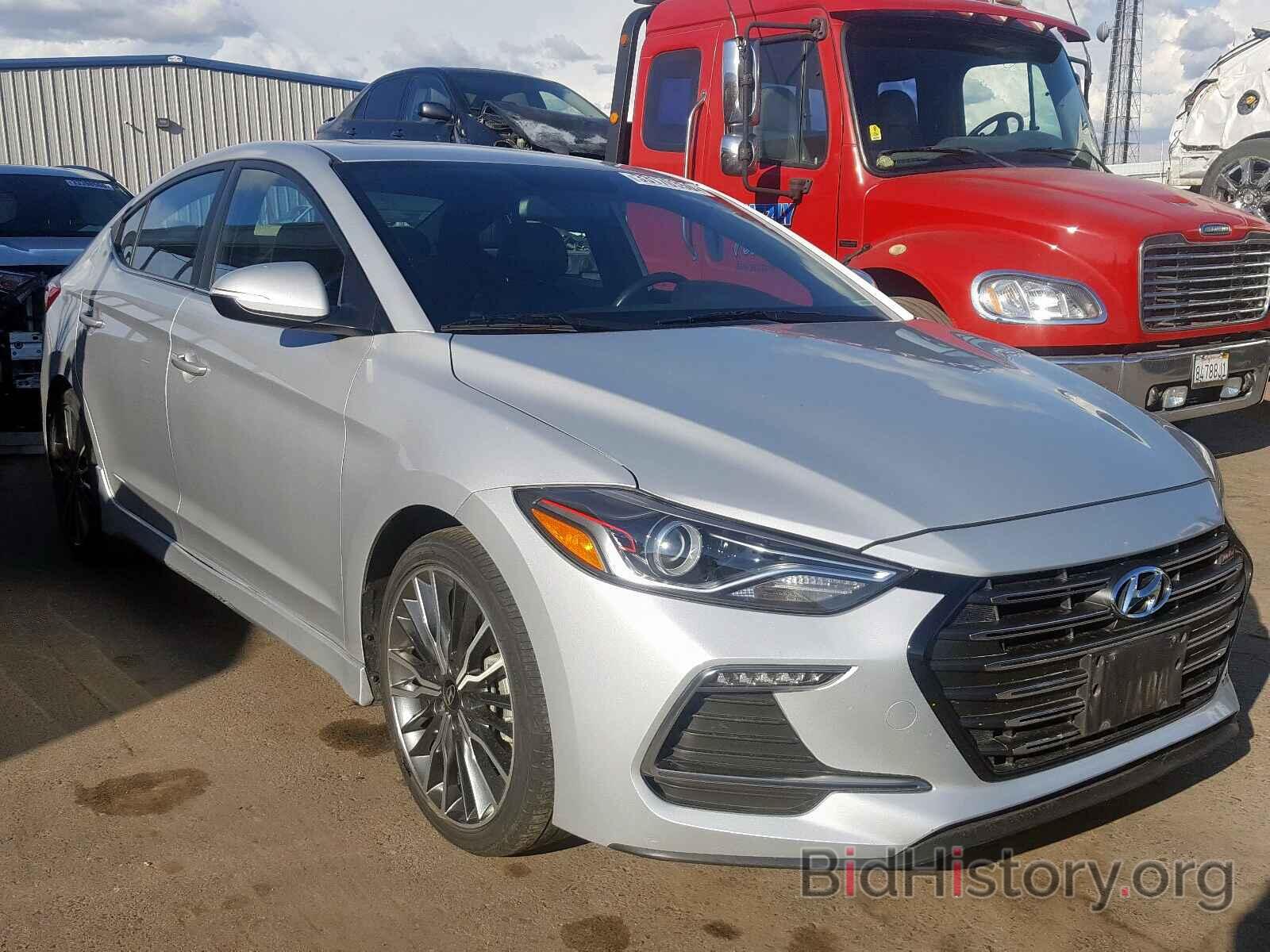 Photo KMHD04LB7JU531952 - HYUNDAI ELANTRA 2018