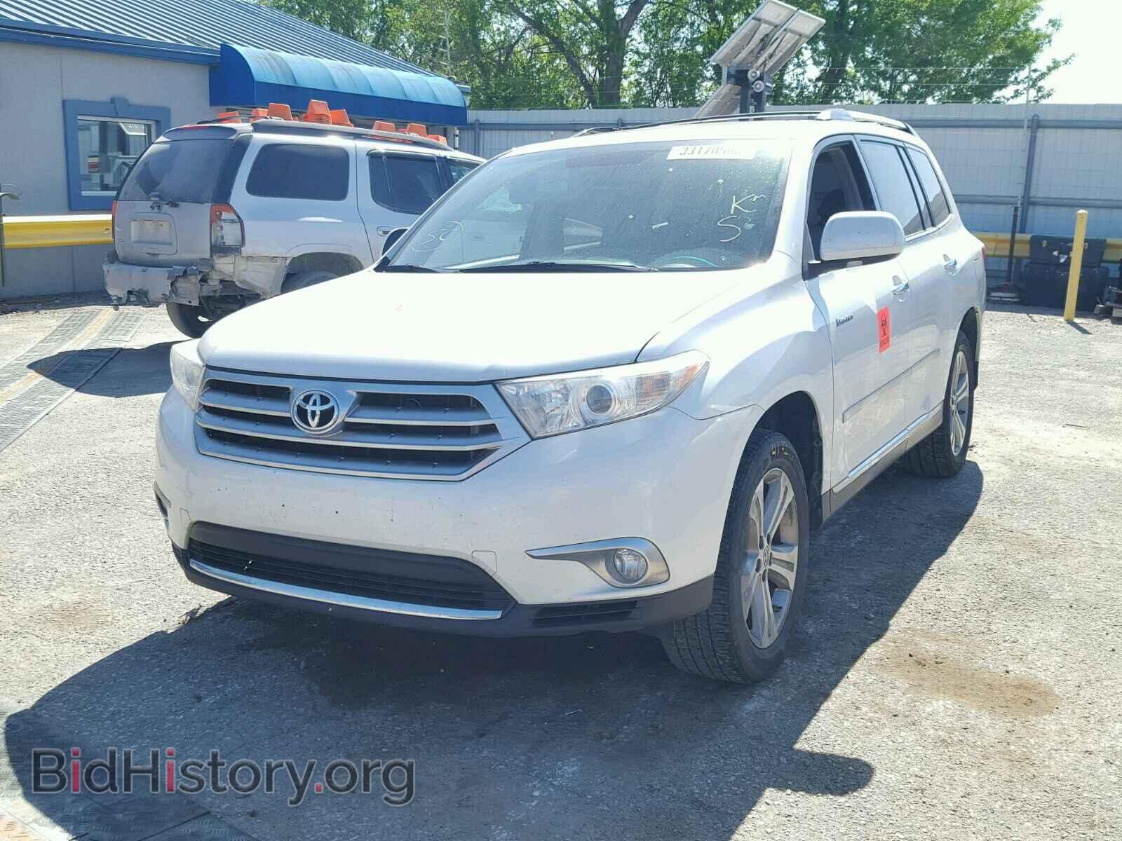 2012 TOYOTA HIGHLANDER - VIN: 5TDYK3EH4CS065495 - Фото 2