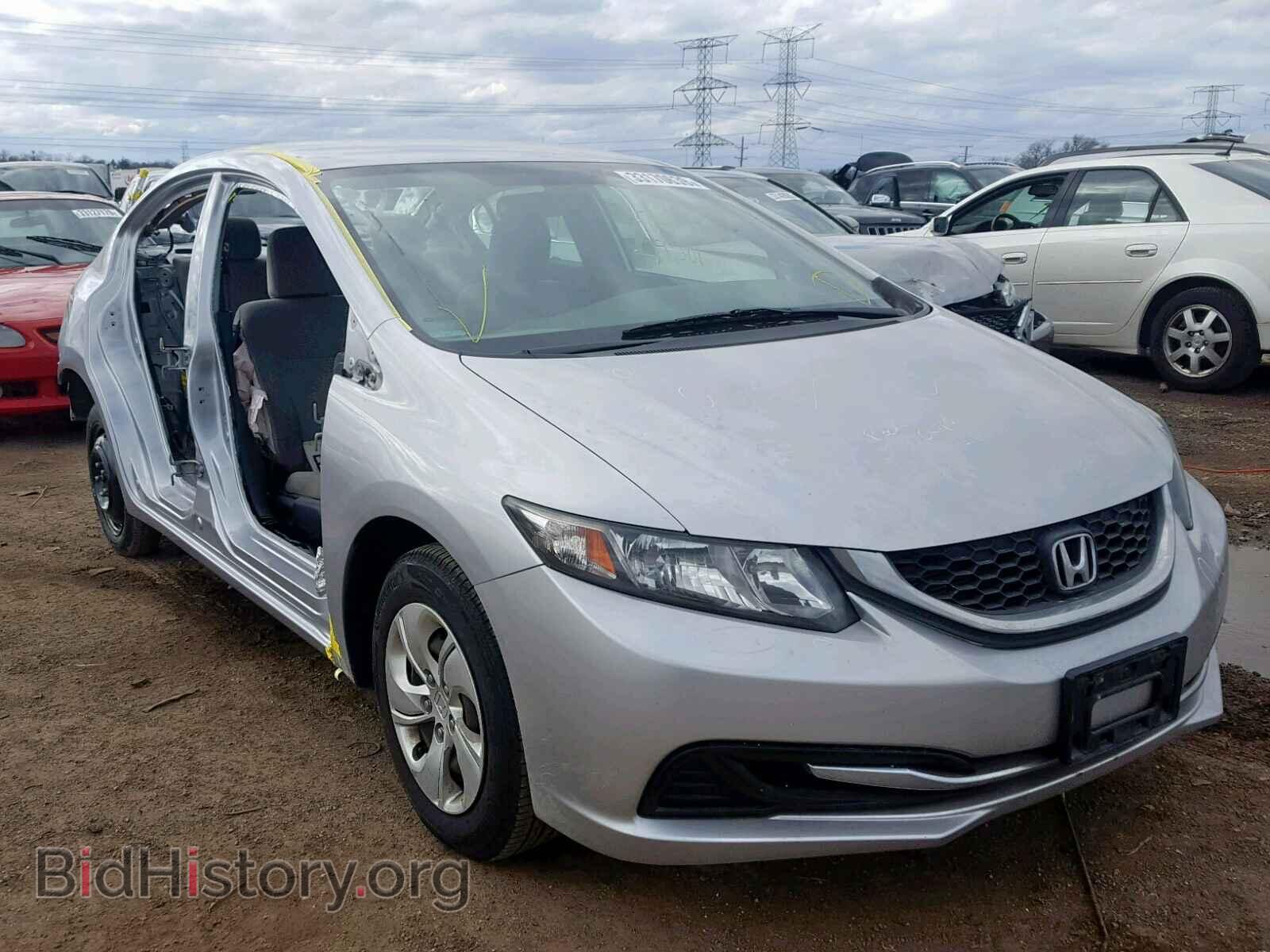 Фотография 19XFB2F53DE027984 - HONDA CIVIC LX 2013