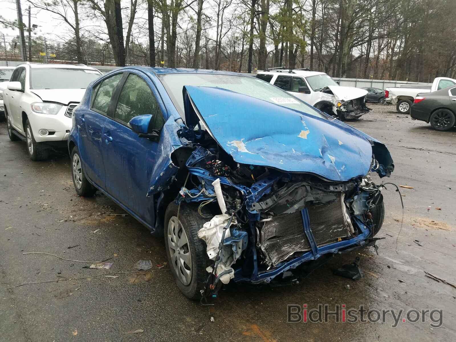 Photo JTDKDTB35C1517704 - TOYOTA PRIUS 2012