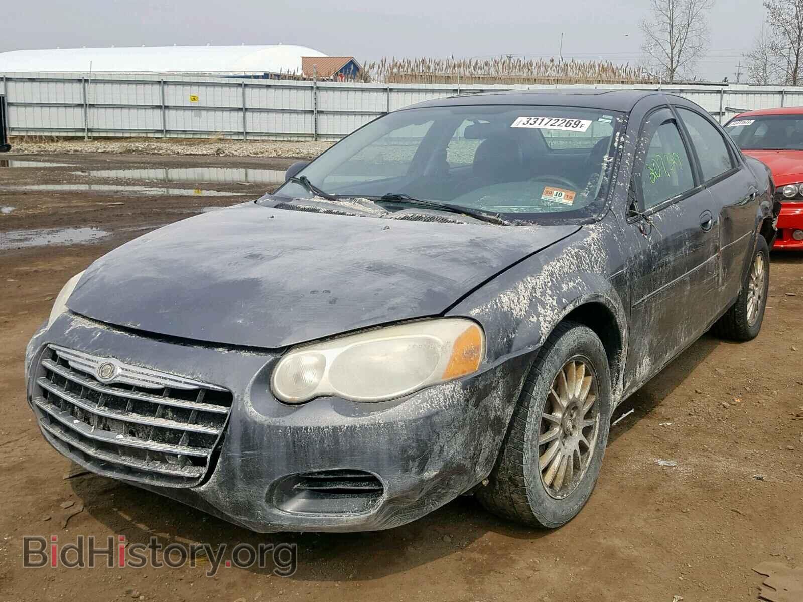 2005 CHRYSLER SEBRING - VIN: 1C3EL46X85N704535 - Фото 2