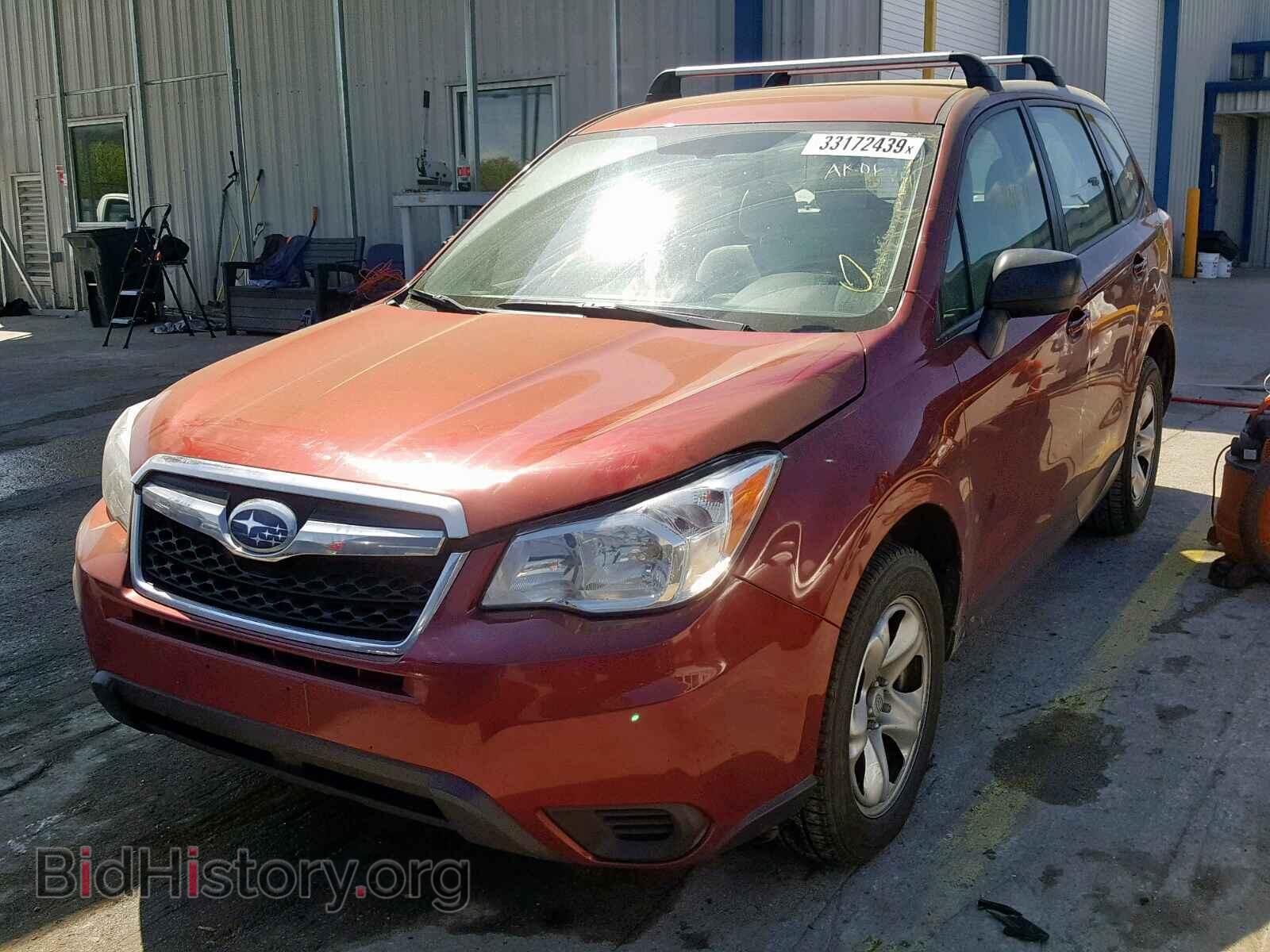 2014 SUBARU FORESTER - VIN: JF2SJAAC7EH493982 - Фото 2