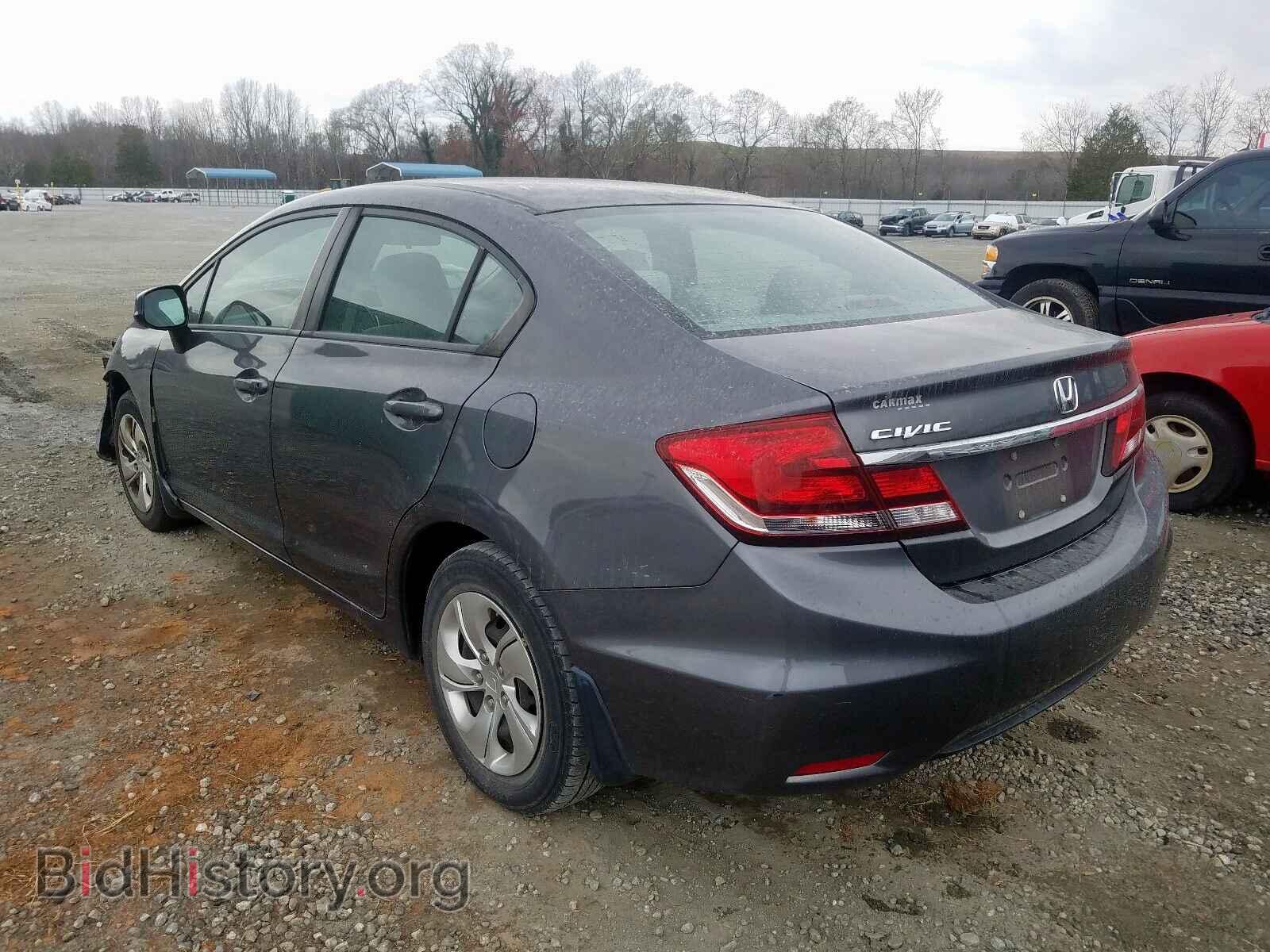 2013 HONDA CIVIC - VIN: 2HGFB2F57DH544811 - Фото 3