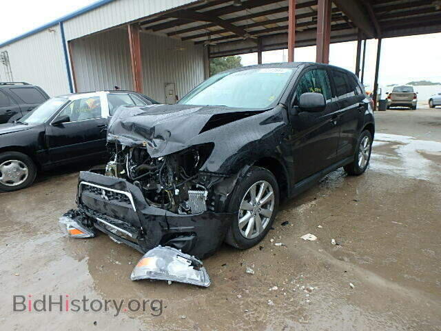 2014 MITSUBISHI OUTLANDER - VIN: 4A4AP3AU1EE002829 - Фото 2