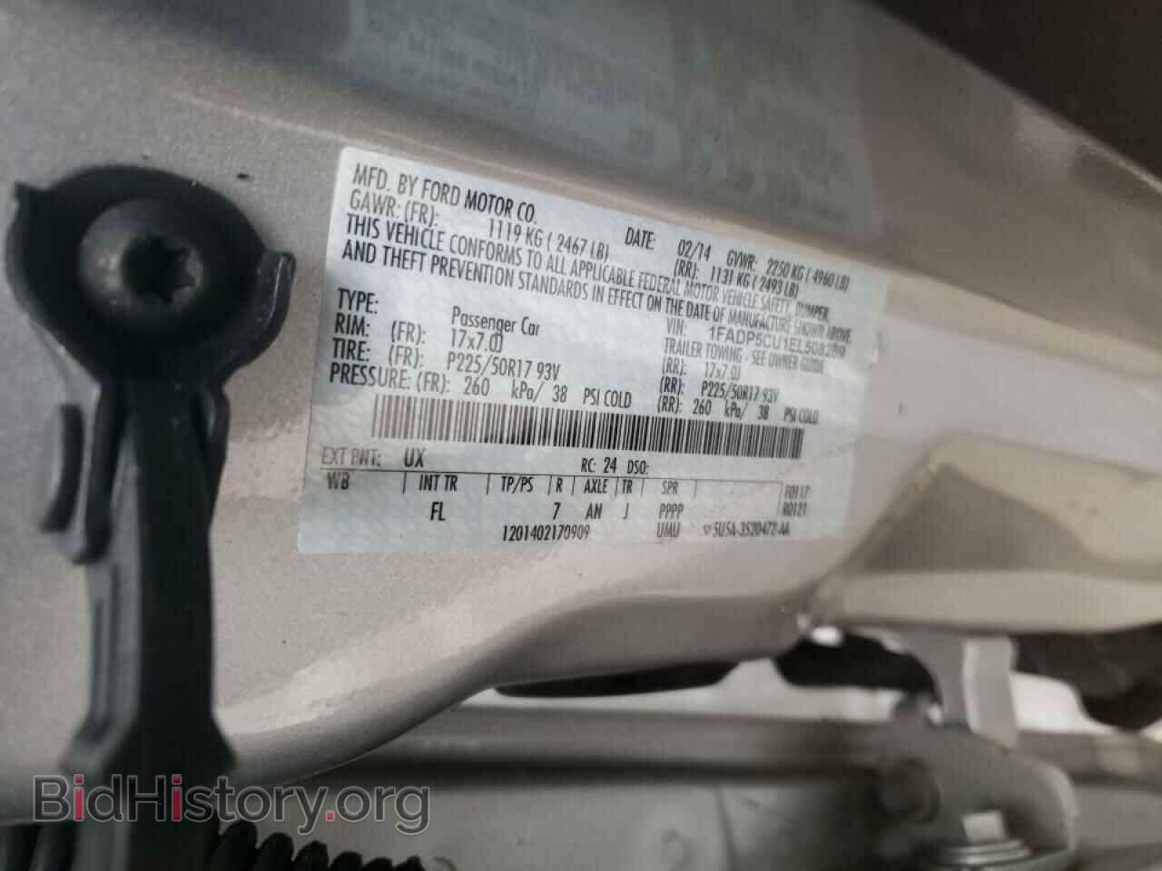 2014 FORD CMAX - VIN: 1FADP5CU1EL508269 - Фото 10