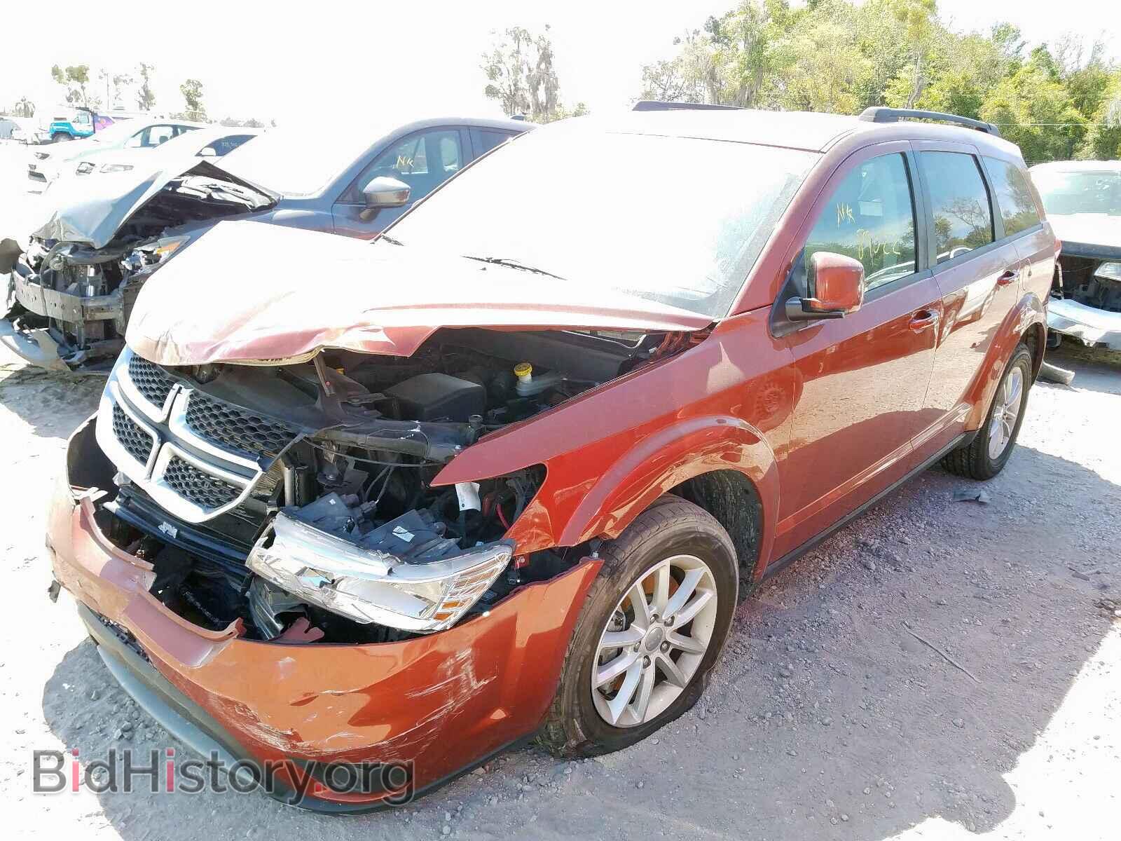2014 DODGE JOURNEY - VIN: 3C4PDCBG2ET161085 - Фото 2