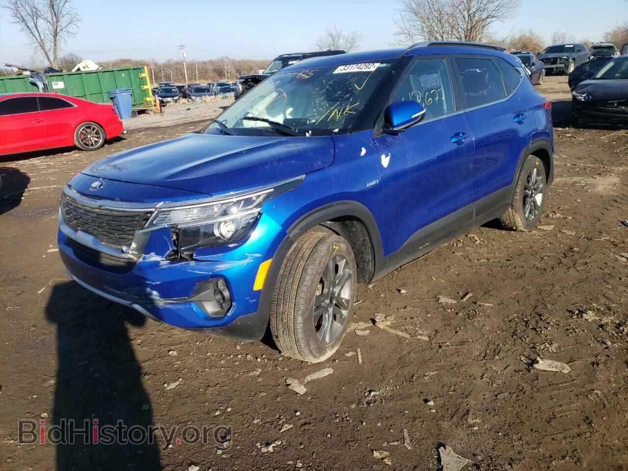 2021 KIA SELTOS - VIN: KNDEUCAA8M7037619 - Фото 2
