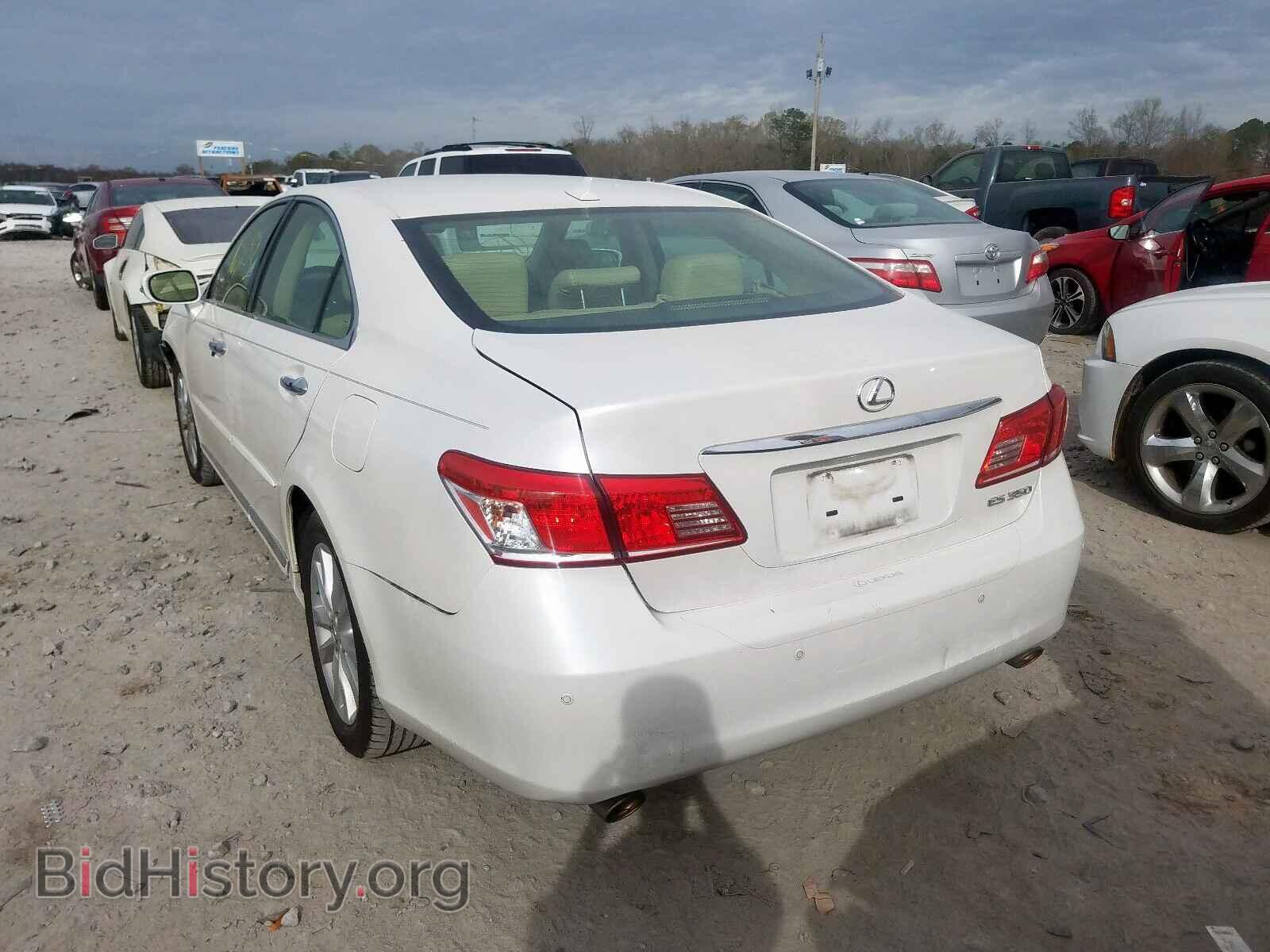 2011 LEXUS ES350 - VIN: JTHBK1EG1B2465343 - Фото 3