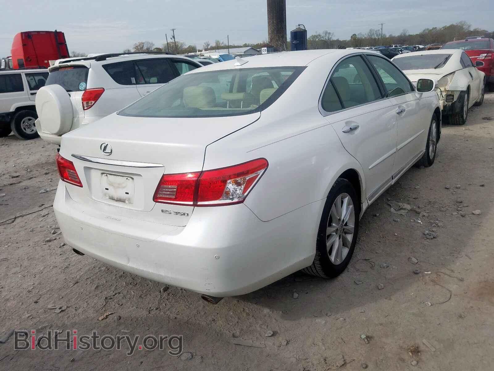 2011 LEXUS ES350 - VIN: JTHBK1EG1B2465343 - Фото 4