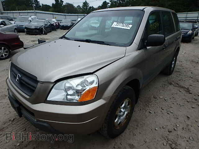 2005 HONDA PILOT - VIN: 2HKYF18155H573779 - Фото 2