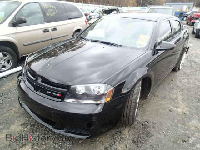 2014 DODGE AVENGER - VIN: 1C3CDZAB8EN187606 - Фото 2