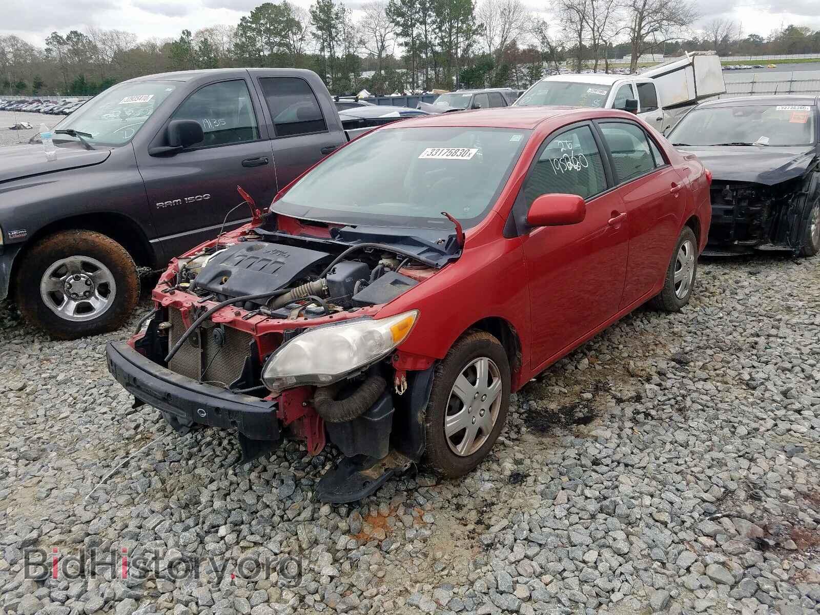 2011 TOYOTA COROLLA - VIN: 2T1BU4EE1BC677110 - Фото 2