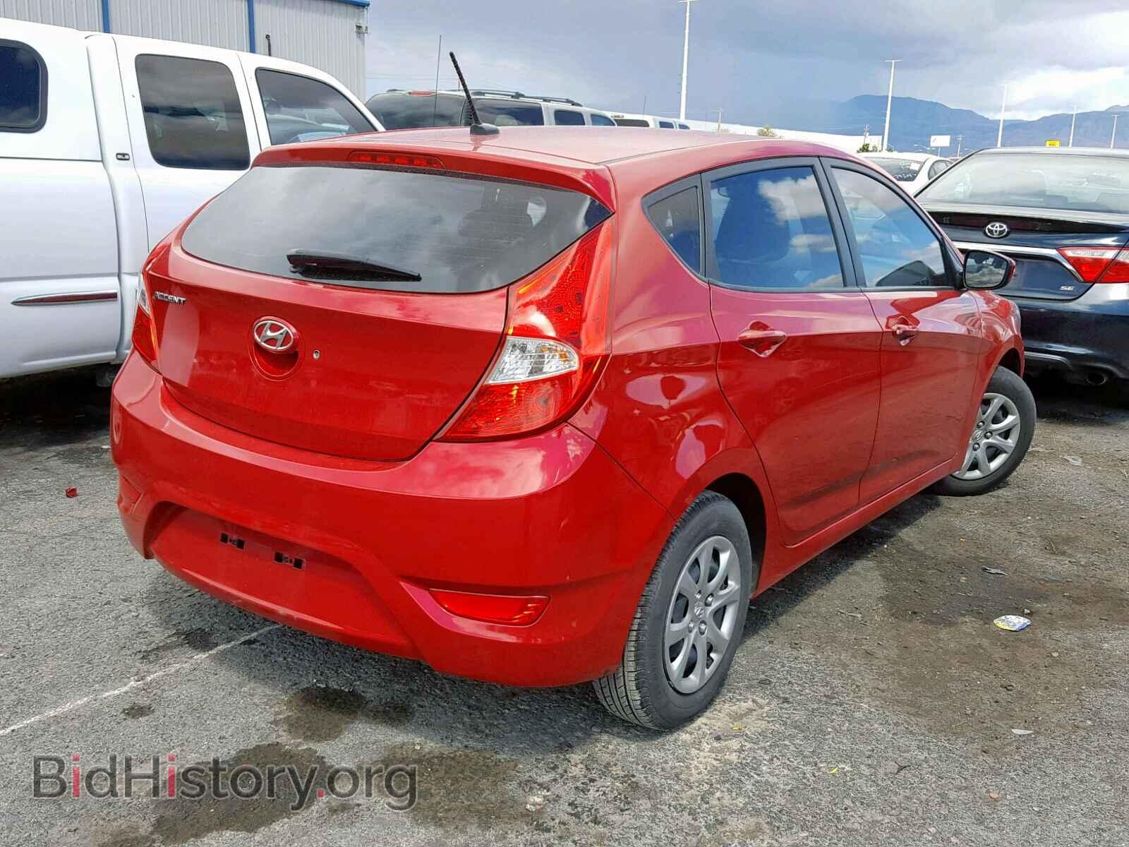 2014 HYUNDAI ACCENT - VIN: KMHCT5AE6EU189616 - Фото 4