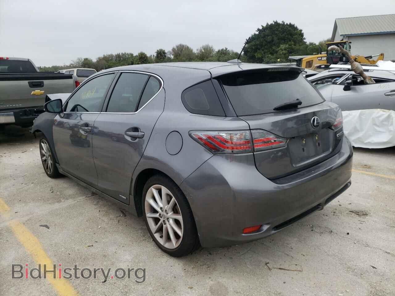 2012 LEXUS CT 200 - VIN: JTHKD5BH6C2080294 - Фото 3