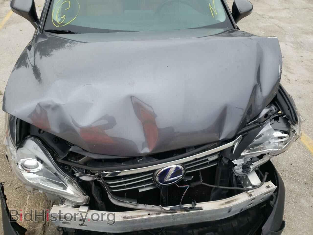 2012 LEXUS CT 200 - VIN: JTHKD5BH6C2080294 - Фото 7
